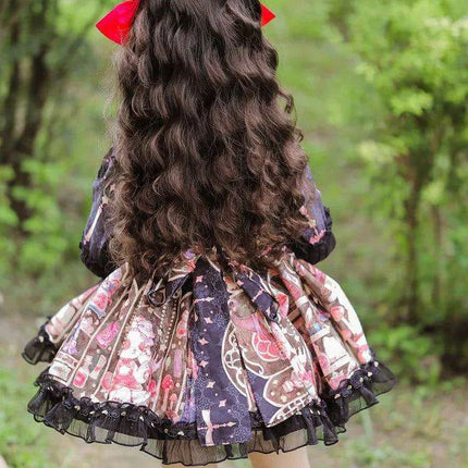 Charming Autumn Spanish Princess Lolita Dress for Baby Girls - Ideal for Birthdays and Halloween Celebrations - Très Elite
