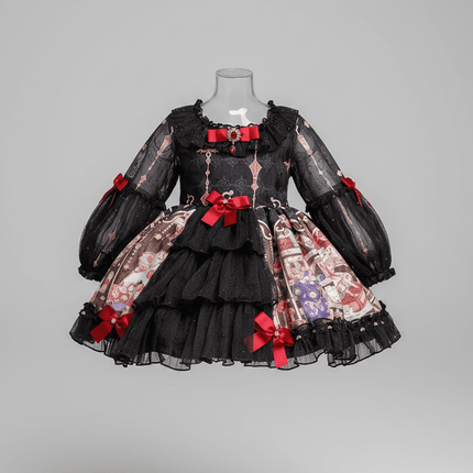 Charming Autumn Spanish Princess Lolita Dress for Baby Girls - Ideal for Birthdays and Halloween Celebrations - Très Elite