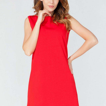 Charming Bow-Back Knit Dress for Effortless Elegance - Très Elite
