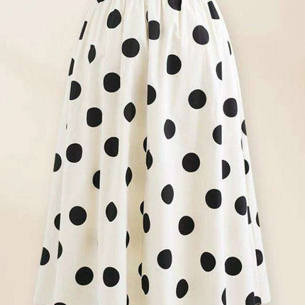 Charming Bow-Embellished Swim Set with Playful Polka Dot Skirt for Trendy Escapes - Très Elite