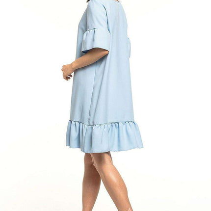 Charming Bow Frill Mini Dress - Très Elite