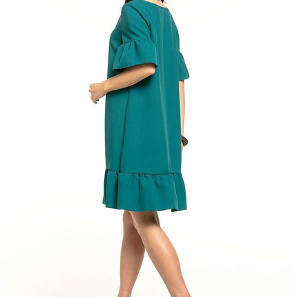Charming Bow Frill Mini Dress - Très Elite