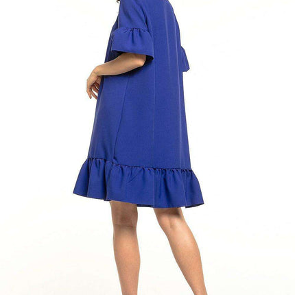 Charming Bow Frill Mini Dress - Très Elite