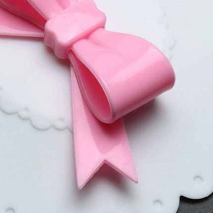 Charming Bowknot Silicone Cup Lid - Stylish and Secure Beverage Cover - Très Elite