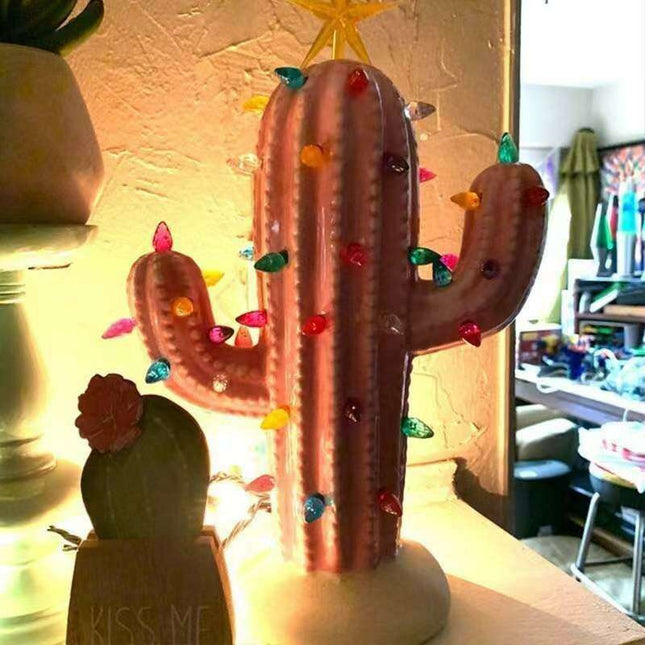 Charming Cactus Illuminating Lamp 🌵💡