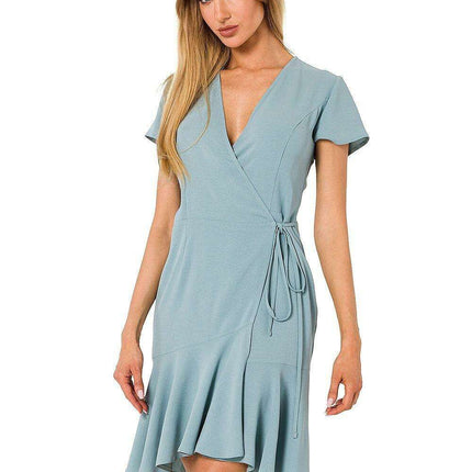 Charming Casual Wrap Dress