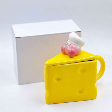 Charming Chef Cartoon Enamel Mug - Functional Art for Your Daily Sip - Très Elite
