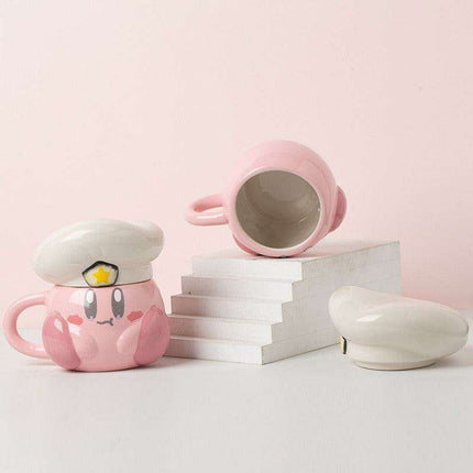 Charming Chef Cartoon Enamel Mug - Functional Art for Your Daily Sip - Très Elite