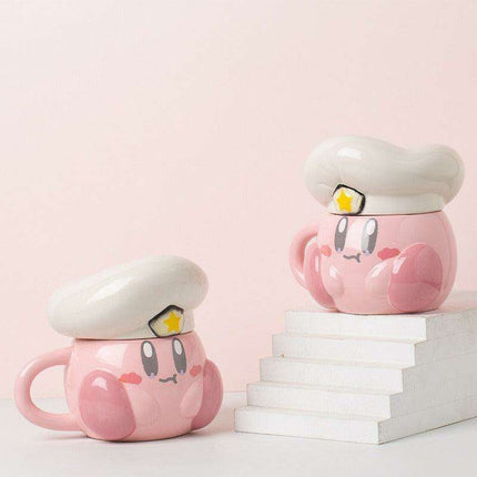 Charming Chef Cartoon Enamel Mug - Functional Art for Your Daily Sip - Très Elite
