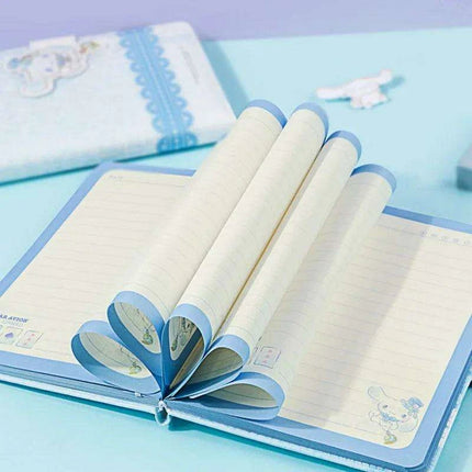 Charming Cinnamoroll Anime Journal with Secure Magnetic Snap Closure - Très Elite