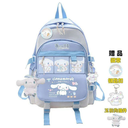 Charming Cinnamoroll Plush Backpack - Stylish and Spacious Kids' School Bag in Black and Blue Sanrio Theme. Uncategorized charming-cinnamoroll-plush-backpack-stylish-and-spacious-kids-school-bag-in-black-and-blue Luggage & Travel Gear›Backpacks