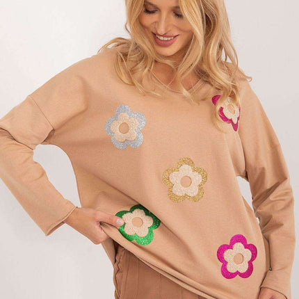 Charming Floral Cotton Blouse for Effortless Everyday Style