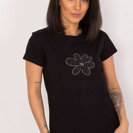 Charming Floral Elegance Blouse - Women's Stylish Cotton Top