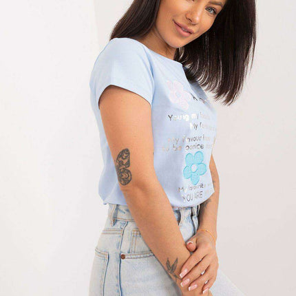 Charming Floral Embroidered Summer Blouse - Très Elite