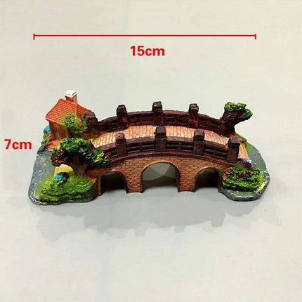 Charming Floral Serving Dish with Artistic Bridge Details