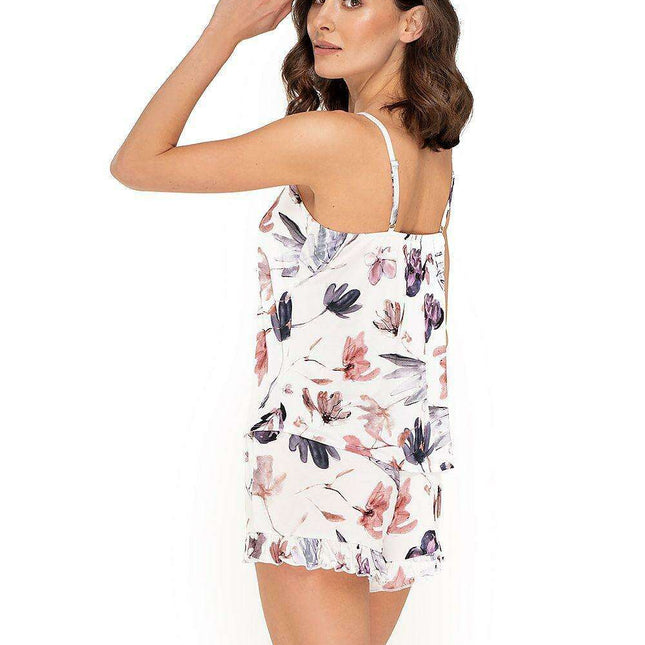 Charming Floral Watercolor Pajama Set by Babella - Très Elite