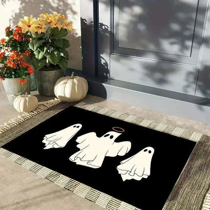 Charming Ghost-Themed Non-Slip Playroom Carpet for Kids - Perfect for Halloween Fun! - Très Elite