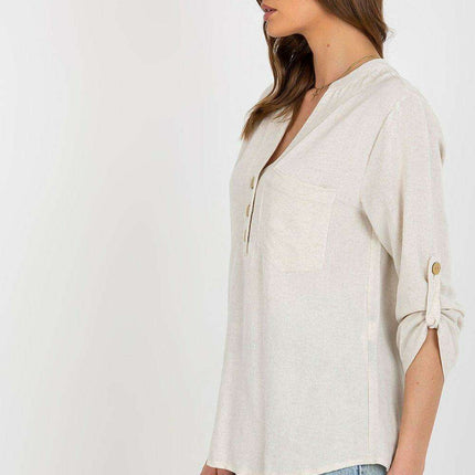 Charming Heart Shaped Neckline Blouse Elegant European Top - Très Elite