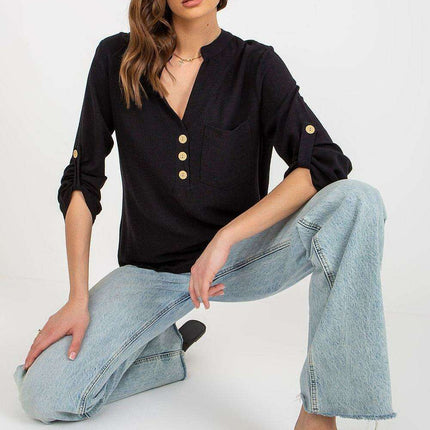 Charming Heart Shaped Neckline Blouse Elegant European Top - Très Elite