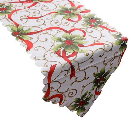 Charming Holiday Table Runner - Festive Christmas Dining Centerpiece