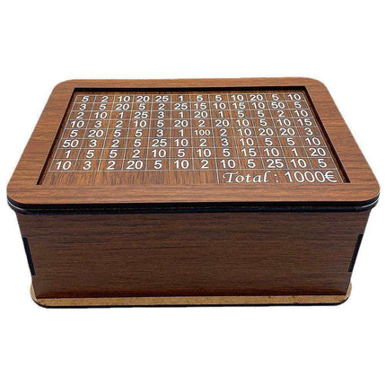Charming House-Shaped Wooden Savings Bank: A Stylish and Secure Way to Manage Your Finances - Très Elite