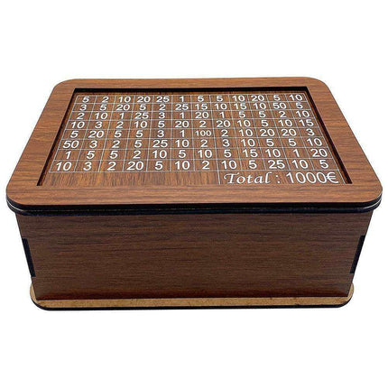Charming House-Shaped Wooden Savings Bank: A Stylish and Secure Way to Manage Your Finances - Très Elite