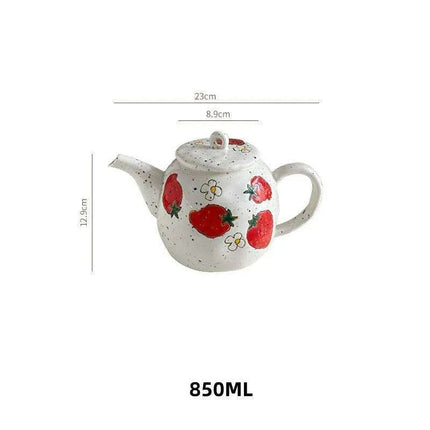 Charming Japanese Hand-Painted Teapot Set: A Must-Have for Tea Connoisseurs - Très Elite