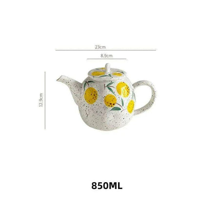Charming Japanese Hand-Painted Teapot Set: A Must-Have for Tea Connoisseurs - Très Elite