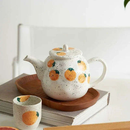 Charming Japanese Hand-Painted Teapot Set: A Must-Have for Tea Connoisseurs - Très Elite