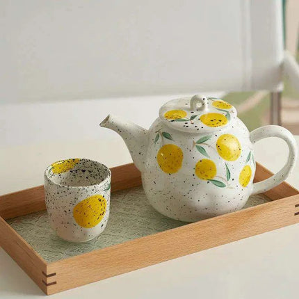 Charming Japanese Hand-Painted Teapot Set: A Must-Have for Tea Connoisseurs - Très Elite