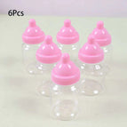 6Pcs Pink Bottle