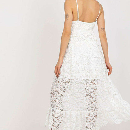 Charming Lace Daydress with Sweetheart Neckline - Embrace Elegance and Style - Très Elite