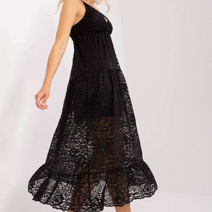 Charming Lace Daydress with Sweetheart Neckline - Embrace Elegance and Style - Très Elite