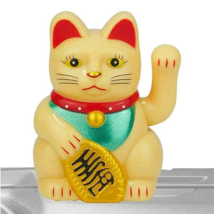 Charming Maneki Neko Waving Cat Statue - Your Beacon of Joy and Abundance - Très Elite