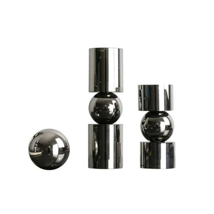 Charming Nordic Crystal Candle Holders Set - Enhance Your Dining Experience - Très Elite