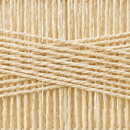 Charming Oversized Wicker Storage Basket with Comfortable Handles - Stylish Open Top Organizer for Any Room..