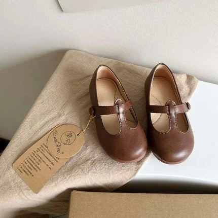 Charming Patent Leather Platform Shoes for Little Girls - Très Elite