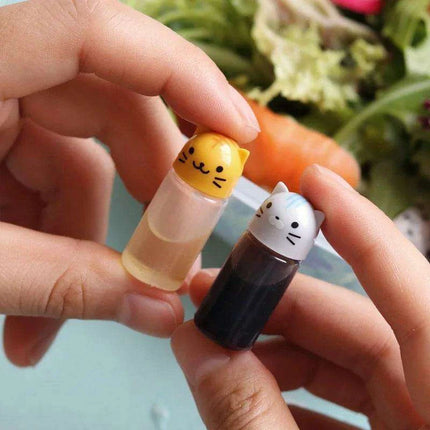 Charming Pet-Themed Sauce Dispenser Set – Bento Bliss Essentials - Très Elite