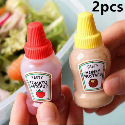 Charming Pet-Themed Sauce Dispenser Set – Bento Bliss Essentials - Très Elite
