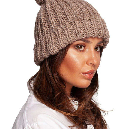 Charming Pom-Pom Knit Beanie - Très Elite