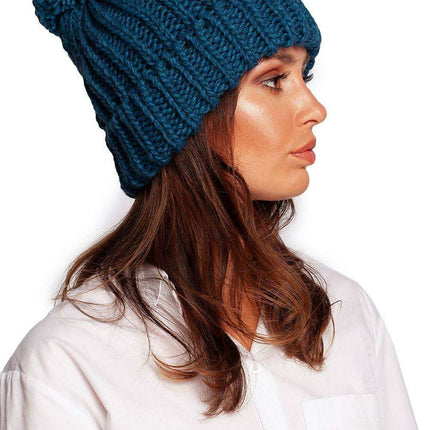 Charming Pom-Pom Knit Beanie - Très Elite