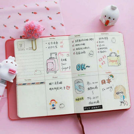 Charming Rabbit Faux Leather Notebook - A Creative Writing Delight - Très Elite