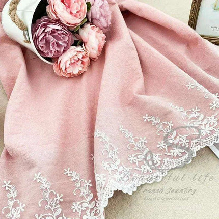 Charming Retro Floral Cotton-Linen Apron Dress for Women - Très Elite