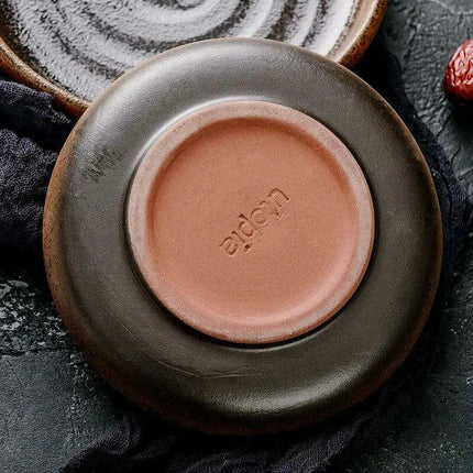Charming Retro Japanese Stoneware Tableware Set: Ideal Bowls and Plates for Noodles, Soups, and Desserts - Très Elite