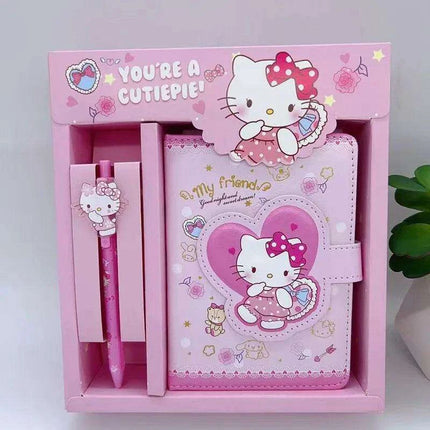 Charming Sanrio Characters Stationery Set with Gel Pens and Planner for Organization - Très Elite