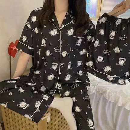 Charming Sanrio Hello Kitty Cosplay Pajama Set for Cozy Nights - Très Elite