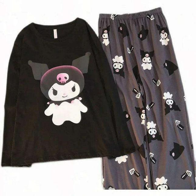 Charming Sanrio Hello Kitty Cosplay Pajama Set for Cozy Nights