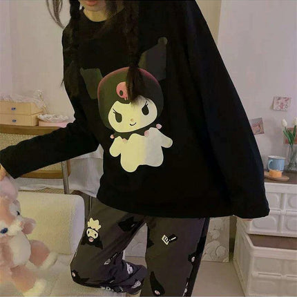 Charming Sanrio Hello Kitty Cosplay Pajama Set for Cozy Nights - Très Elite