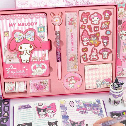 Charming Sanrio Kuromi & My Melody Creative Writing Essentials Set - Très Elite