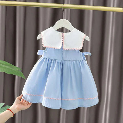 Charming Summer 2024 Cotton Princess Dress - Delightful Toddler Birthday Outfit - Très Elite
